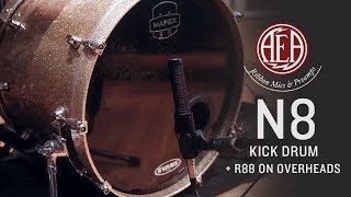 Download lagu AEA N8 Kick Drum   R88 Overheads - Listening Library mp3