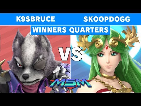 MSM 179 - Polar | K9sbruce (Wolf) vs SkoopDogg (Palutena) Winners Quarters - Smash Ultimate