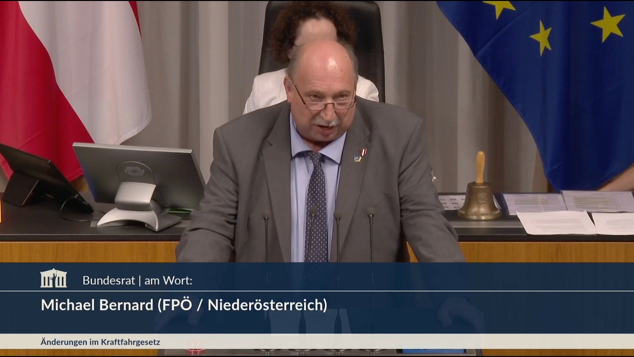 Michael Bernard - Kraftfahrgesetz-Novelle - 16.7.2026