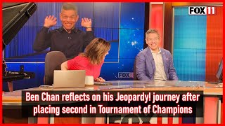 Ben Chan reflects on his Jeopardy! journey after placing second in the Tournament of Champions
