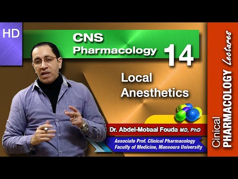 CNS Pharmacology (Ar) - Lec 14: Local anesthetics