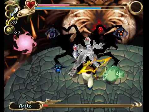 The Story of Thor 2 (1996,Sega Saturn)(28) Agito Tower: Final Boss: Agito (FINAL AND END CREDITS).