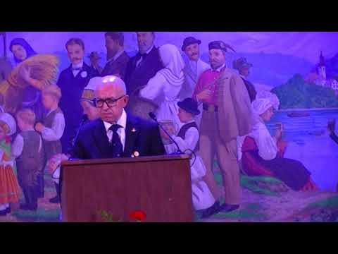 Slovenian Ambassador to the US Stanislav Vidovič in Cleveland