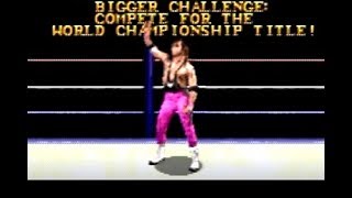 WWE WWF WrestleMania The Arcade Game Sega 32X Ending Intercontinental and World Championships