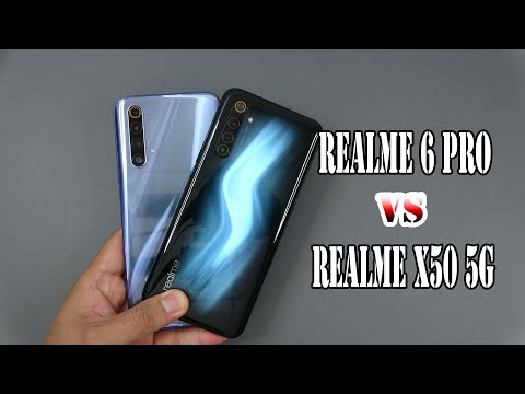 Realme X50 5G vs Realme 6 Pro | SpeedTest and Camera comparison