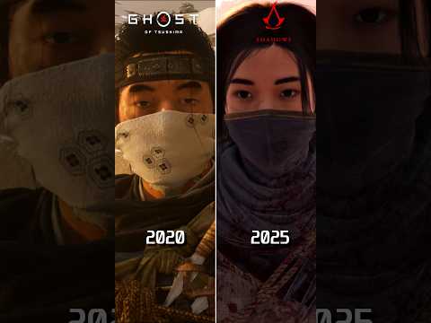 🗡️ New AC Has Amazing Physics: Assassin's Creed Shadows vs Ghost of Tsushima #Shorts #assassinscreed