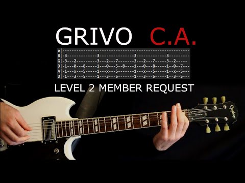 Grivo CA Guitar Lesson / Guitar Tab / Guitar Tabs / Guitar Chords / Guitar Cover