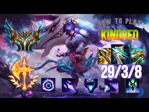 TOP 1 CHALLENGER Guides How to Play Kindred Jungle & Carry + Best Build/Runes Season 12