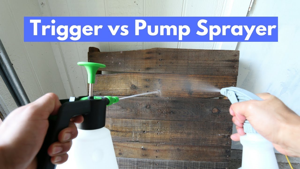Trigger vs Pump Sprayer: Which One To Use and When While Detailing?
