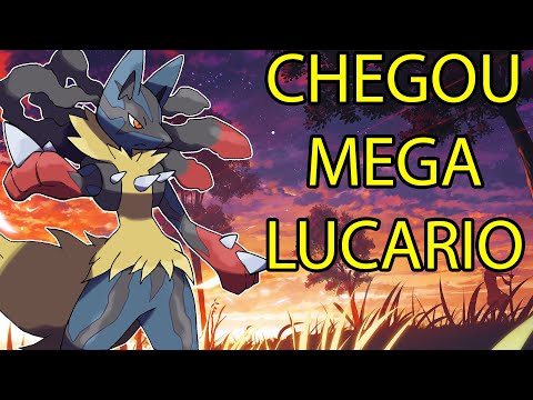 Chegou o Mega Lucario No Pokémon World !