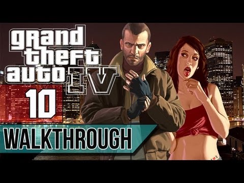Grand Theft Auto 4 Walkthrough: Part 10 Hijack Police Car - Lets Play Gameplay & Commentary (GTA IV)