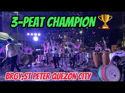 Afro Ritmo - 3peat CHAMPION @Brgy St.Peter Quezon City