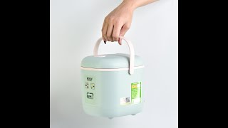 Nồi cơm điện mini 0,6L 1-2 người ăn Bennix BN-006GC, bảo hành 12 tháng #noicomdienmini #bennix #0,6L