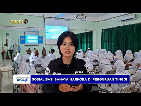 PERANGI NARKOBA, BIDHUMAS POLDA KALTIM GELAR SOSIALISASI BAHAYA NARKOBA