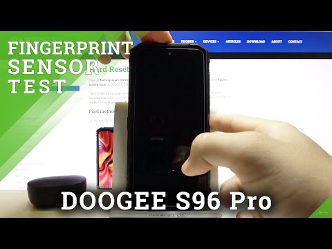 DOOGEE S96 Pro Fingerprint Sensor Test