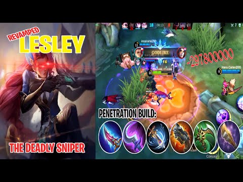 AWAITED LESLEY REVAMP IS COMING!!🔥 | FULL PENETRATION DAMAGE! | ENHANCE SKILL EFFECT AND VOICE LINES