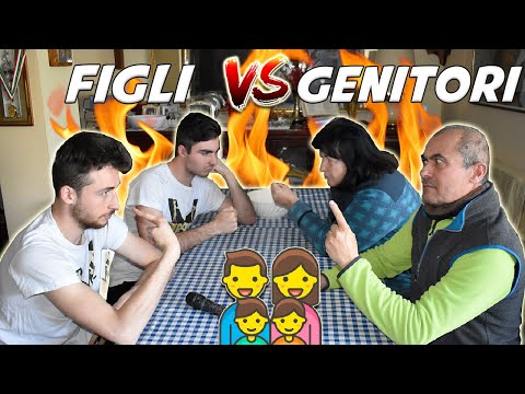Figli VS Genitori BOTTA e RISPOSTA! - PIERINO e GNABRI vs MAMMA e PAPÀ