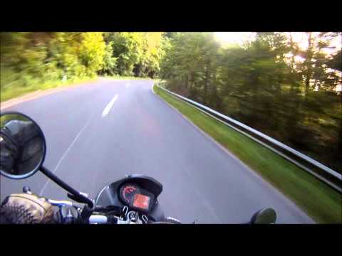 Fast ride with Aprilia (onboard)
