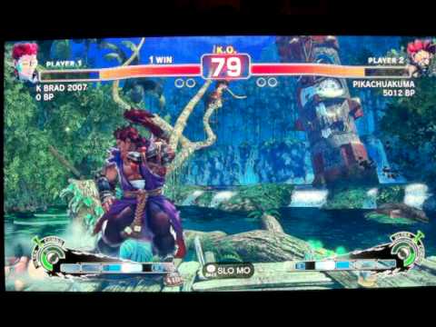 SSFIV ENDLESS BATTLE MATCH JR RODRIGUEZ ( AKUMA ) VS K BRAD 2007 ( C.VIPER ) ON XBOX 360