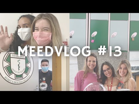 MEEDVLOG #13 - ROTINA DE UMA ESTUDANTE DE MEDICINA | 1ª SEMANA DE AULA DO 3º ANO E 100% PRESENCIAL