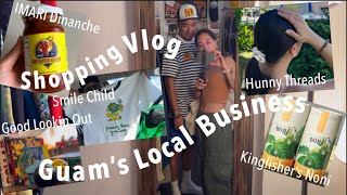 Shopping Vlog in GUAM || Support small local businesses バザーでお買い物 #グアム #smallbusiness #Guam