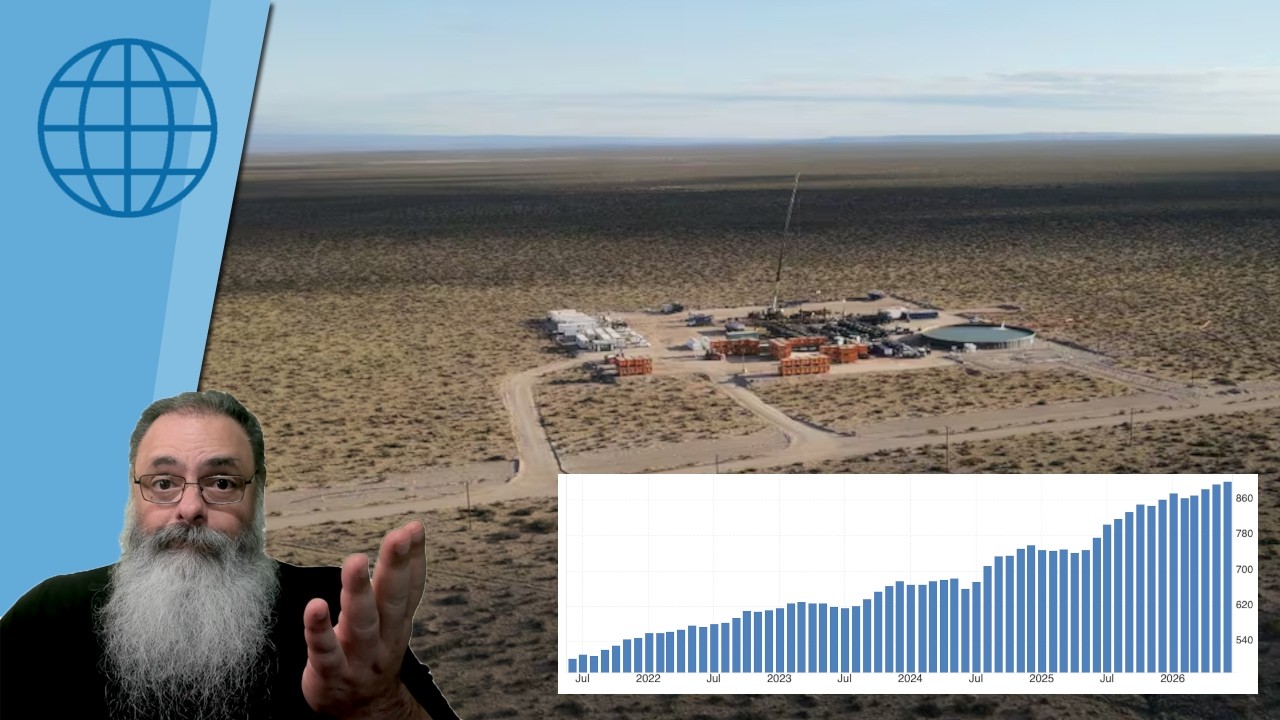 PRODUÇÃO de PETRÓLEO na ARGENTINA chega a 1 MI de BARRIS por DIA: BRASIL segue INERTE no XISTO