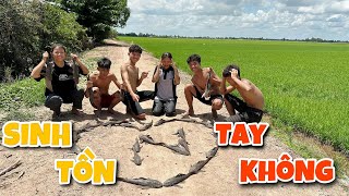 Anh Ba Phai | Thử Thách Sinh Tồn Tay Không Một Ngày Bội Thu🐟