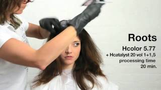 How To Use Oway Hcolor  [ Professional Organic Hair Color Tutorial ]