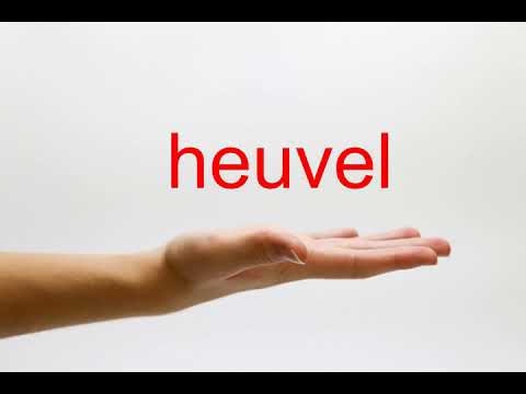 How to Pronounce heuvel - American English