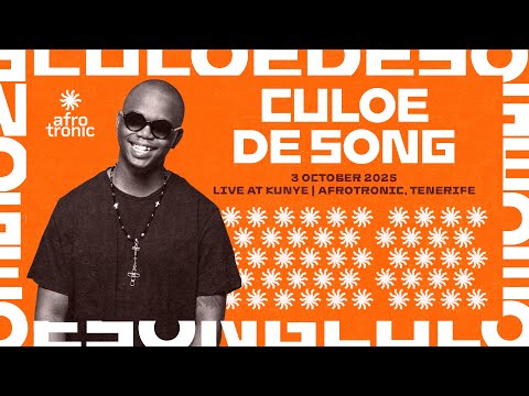 Culoe De Song | Kunye Stage - Afrotronic, Tenerife | 03.10.2025 (Afro-House/Afrotech Mix)
