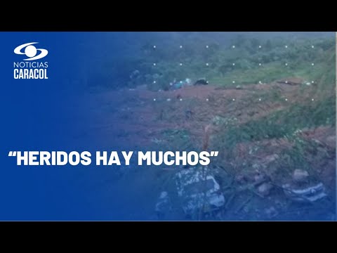 Alcalde de Carmen de Atrato confirmó 18 muertos tras derrumbe en vía Quibdó – Medellín