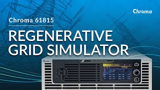 61815 Regenerative Grid Simulator 3U/15kVA