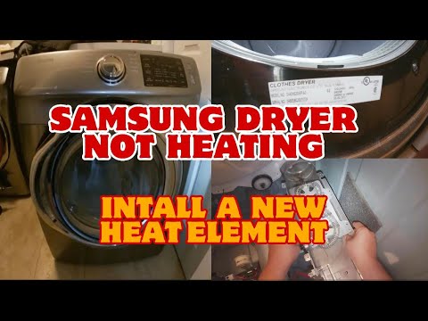 How to Fix Samsung Electric Dryer Not Heating | Everything Works, No Heat | Model DV42H5200EP/A3