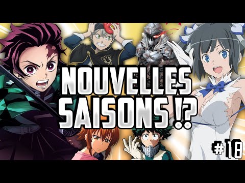 ANIMENEWS N°18 : La SAISON 4 de DANMACHI, SUITES de GOBLIN SLAYER, KNY ! (Janvier~Février 2021)