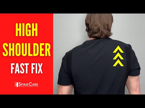 3 Moves to Fix a High Shoulder (FAST RESULTS)
