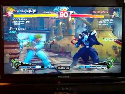 SSF4 AE - umataro42 vs SOCIOPATHIK 013 (Bison vs Ken)