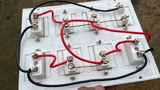 Wiring confused❗️😕 Let’s clear in this video 😁 Switch board wiring ☑️