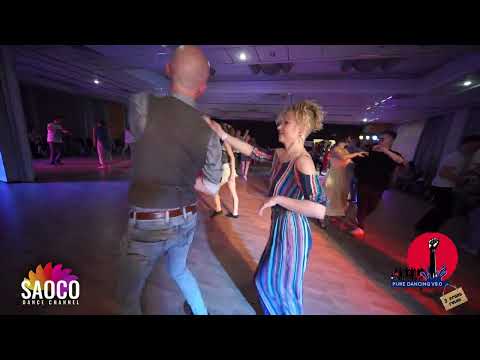 Anton Shcherbak and Irina Elokhova Salsa Dancing at 3 Front Relax 2022