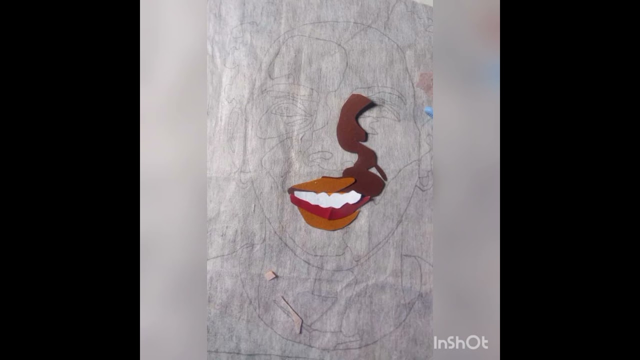 Fabric art/ portrait quilts/ fabric collage