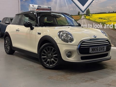 MINI HATCH 1.5 Cooper D Hatchback 3 door Diesel Manual in white Euro 6