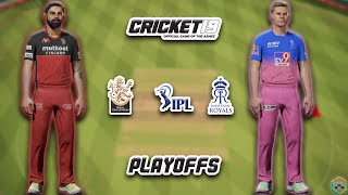 IPL 2020 Playoffs RCB vs RR Highlights - IPL Gaming Series - Cricket 19