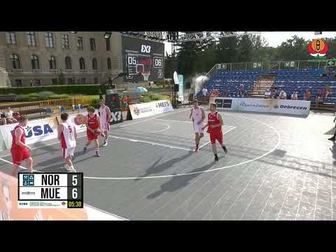Re-LIVE | EUC 3x3🏀Basketball - Debrecen 2023. | Court A Day 4