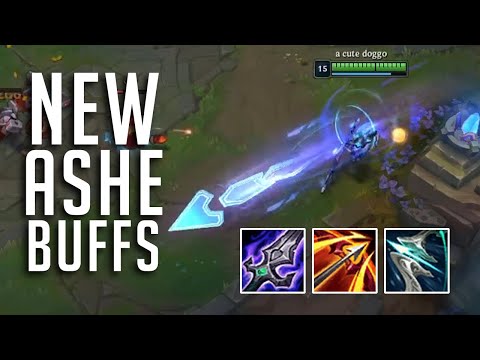NEW Ashe buffs! Testing Bork Runaans build