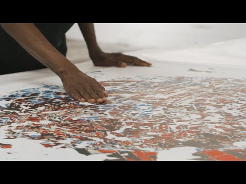 Mark Bradford and Luther Davis on Printmaking