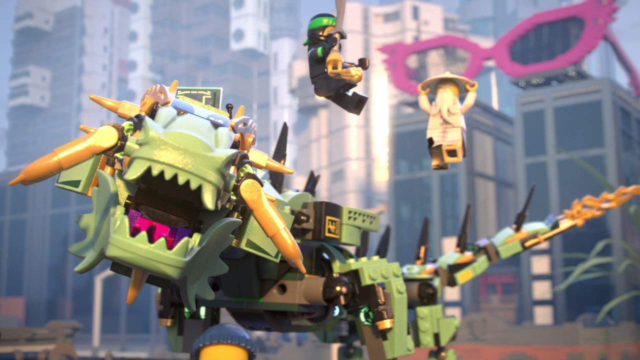 Lego 70612 The Ninjago Movie Механический Дракон Зелёного Ниндзя