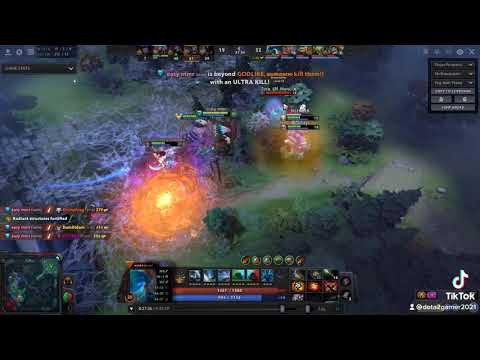 Dota2 Rampages, Morphling spammer