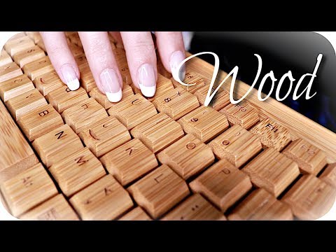 ASMR 20 Wood Triggers 🌳 (NO TALKING) Scratching, Tapping, Clicky & New Sounds for Sleep & Study 💚