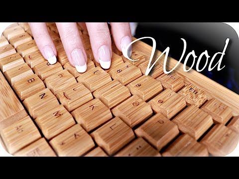 ASMR 20 Wood Triggers 🌳 (NO TALKING) Scratching, Tapping, Clicky & New Sounds for Sleep & Study 💚