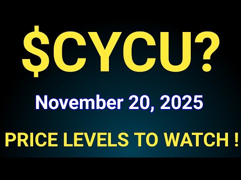 CYCU Stock (Cycurion Inc.) CYCU Stock Technical Analysis | November 20, 2025