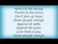 Kenny Chesney - Some People Change Lyrics